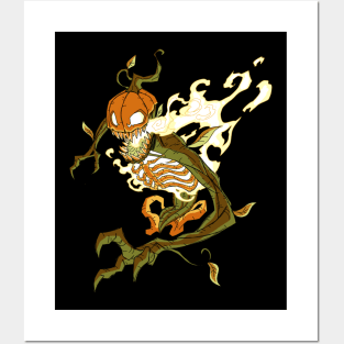 Pumpkin Creature Posters and Art